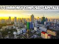 Top 5 Commonly Confused Capital Cities | Geography