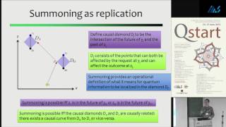 Patrick Hayden- Where and When Can a Qubit Be?