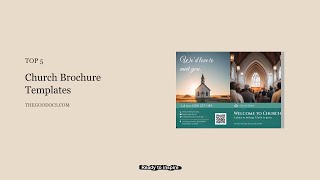 Create Stunning Church Brochures Easily
