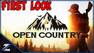 Open Country - 新しいオープンワールド狩猟サバイバル ゲームの初見