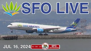 SFO LIVE | SAN FRANCISCO LIVE PLANE SPOTTING STREAM