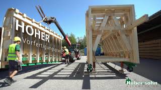 Huber | Schalungsbau - Fahrbarer Holz-Schalwagen für den Tunnelbau