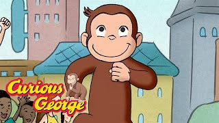 George runs a marathon 🐵 Curious George 🐵 Kids Cartoon 🐵 Kids Movies