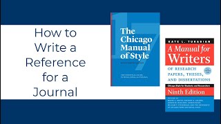 How to Write a Reference or Bibliography Entry for a Journal