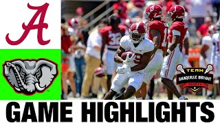 Team Crimson vs Team White Highlights | 2024 Alabama Football Spring Game
