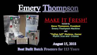 Make It Fresh! Seminar - August 15, 2018
