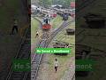 He saved a derailment! #railway #point #switch