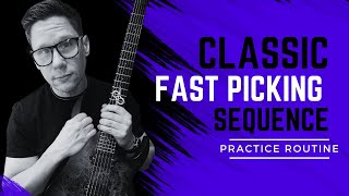 Master THE Classic 3-Notes-Per-String Fast Picking Sequence🎸🔥