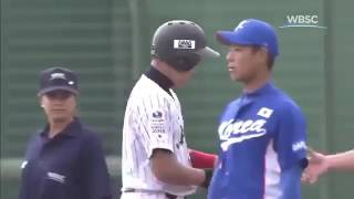 U15 野球 日本 vs 韓国 ハイライト