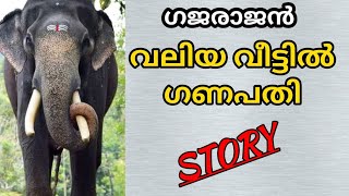 ഗജരാജൻ വലിയവീട്ടിൽ ഗണപതി|ValiyaVeettil Ganapathy STORY💓 RS CREATIONS💕