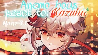 🌬️ Anemo boys react to themselves part 3.1: Kazuha 🍁 // Genshin Gacha // Gacha react // Lea Luime 🌈