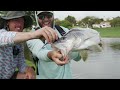 finding giant fish in tiny island ponds island vs island challenge