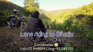 Lone riding to Sihzâu.