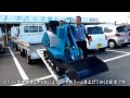 超小型！ヤマグチ ショベル付動力運搬車 yxs 111x