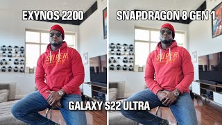 Galaxy S22 Ultra Exynos 2200 vs Snapdragon 8 Gen 1: CAMERA Comparison!