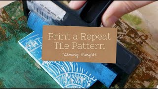 Print a Repeat Tile Pattern