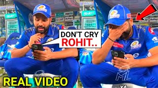 Rohit Sharma Crying On Video Call After Mumbai Lost Qualifier | MI vs GT IPL 2023 Qualifier