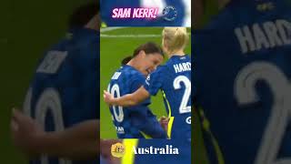 Sam Kerr Celebration Goals Arsenal VS Chelsea 0-3#shorts #samkerr