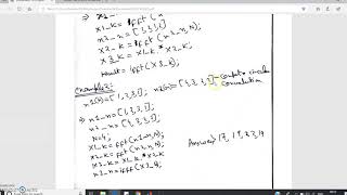 Example 2 on circular convolution in MATLAB