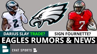 Eagles Rumors: Darius Slay Trade? SIGN Leonard Fournette NFL Free Agency? CJ Gardner-Johnson Tweet