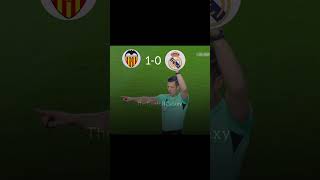 Valencia vs Real madrid 1-2 | Laliga #football #valencia #realmadrid #laliga