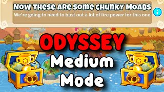 BTD6 Odyssey Medium Tutorial | Now These Are Some Chunky Moabs