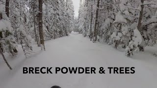 Breckenridge Snowboarding Powder \u0026 Trees - Dec 15, 2019