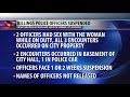 3 billings police officers disciplined for having sex on city property