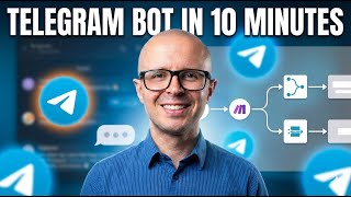 How To Build a Telegram Bot with Make.com (No Code, Step-by-Step)
