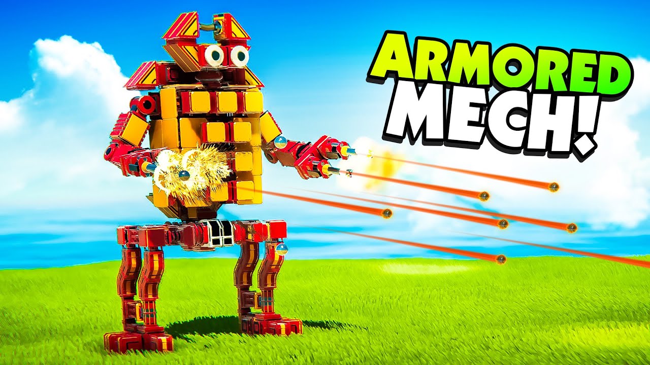 ARMORED MECH Can Walk and Cannons for Arms! - Instruments of Destruction