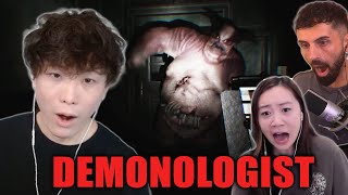 Sykkuno plays the New Maps on DEMONOLOGIST with Fanfan, Koji, and Ming