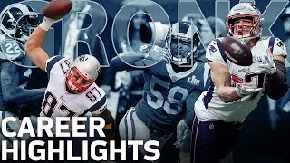 Rob Gronkowski's POWERFUL Career Highlights! | NFL Legends