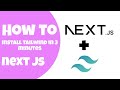 tailwind css installation in 3 minutes!