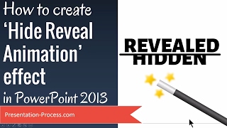 How To Create Hide Reveal Animation in PowerPoint
