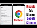 How To Disable Ad Blocker in Google Chrome On Android (2023) | Stop Ads On Google Chrome