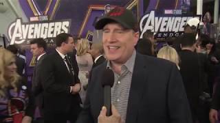 Avengers Endgame World Premiere Los Angeles - Itw Kevin Feige (official video)