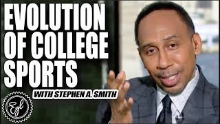 Stephen A. Smith on The Evolution of College Sports, NIL, and Coaching Headaches