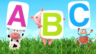ABCs Jumping | + More Nursery Rhymes & Kids Songs - ABCs and 123s