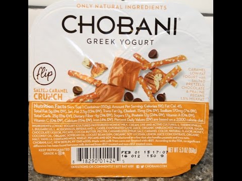 Chobani Flip: Salted Caramel Crunch Review Chobani Flip: Salted Caramel Crunch Review