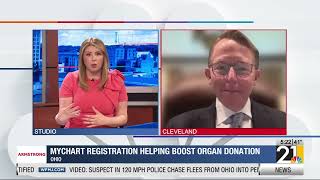 Mychart Registration Helping Boost Organ Donation