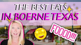 Favorite Places to Eat in Downtown Boerne Texas