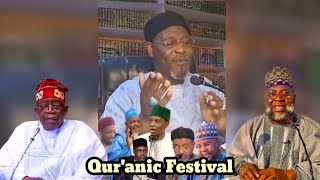 Babbar Magana: Wasu malamai Masu fadawa Gwamnantin tunibu Gaskiya banda su A Taron Qur'anic Festival