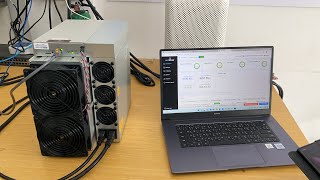 JBM รีวิวเทสส่งเครื่อง Antminer L7 พร้อมส่ง และสอนใช้งานเครื่องขุด Doge Coin ที่แรงที่สุด