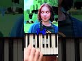 Ode to Dennis Minecraft Movie Piano Tutorial! ⛏️😳