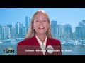 Student Vote Vancouver 2022 – Colleen Hardwick – Why do you want to be mayor?