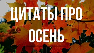 10 цитат про осень