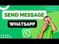 How to Send Message on WhatsApp for iPhone