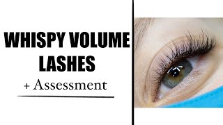 Wispy Volume Wet Lashes | Full Tutorial + Assessment + Mapping