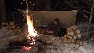 Surviving the Night - Camping in -30° Weather
