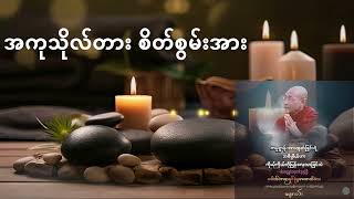 အကုသိုလ်တား စိတ်စွမ်းအား (ပါမောက္ခချုပ်ဆရာတော်)